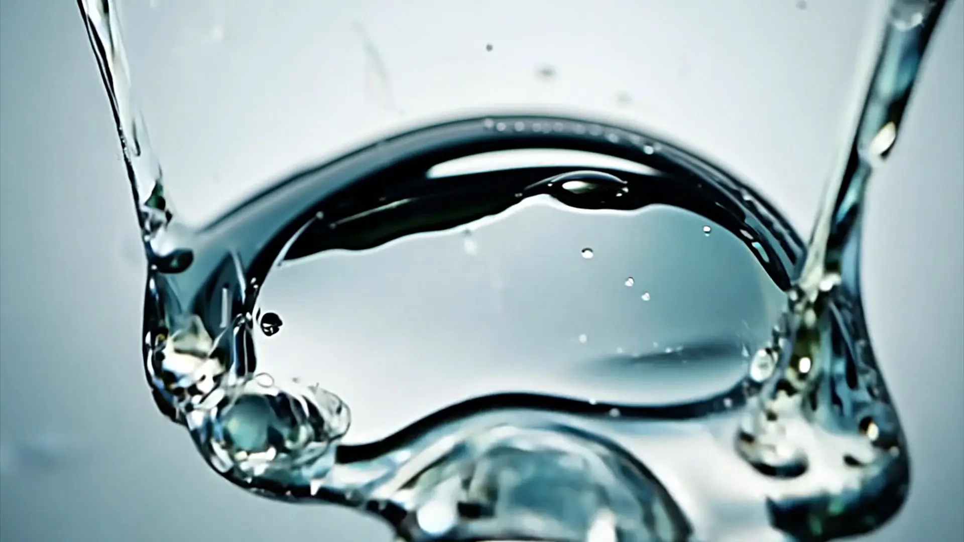 Pure Water Drop Impact Background Video for Professional Use